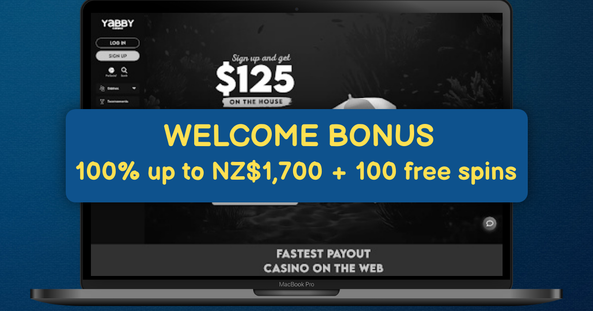 Yabby Casino NZ - Fast Payout Pokies & Live Dealer Games Online